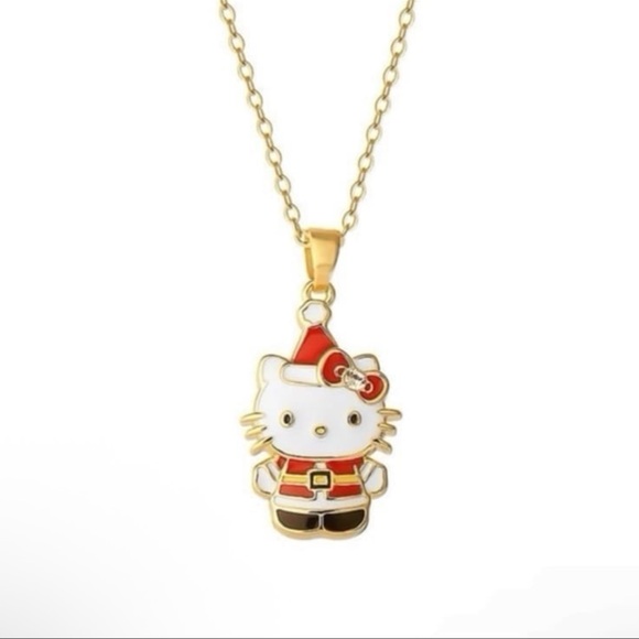 Hello Kitty Jewelry - Hello Kitty Christmas Pendant Necklace